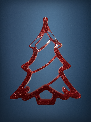 Türanhänger Tannenbaum